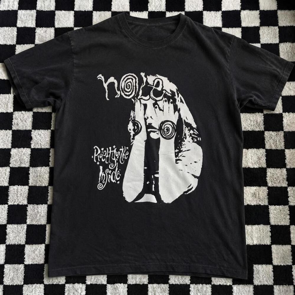 Hole Band Pretty On The Inside Vintage 90s Grunge Merch Tee